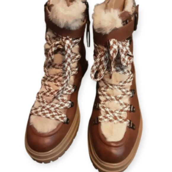 Circus by Sam Edelman Gretchen Hiker Boots (Dark Golden Caramel) Womens Size 12M - Picture 8 of 8